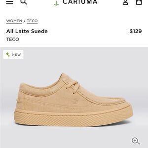 Cariuma Teco Tan Suede Shoes